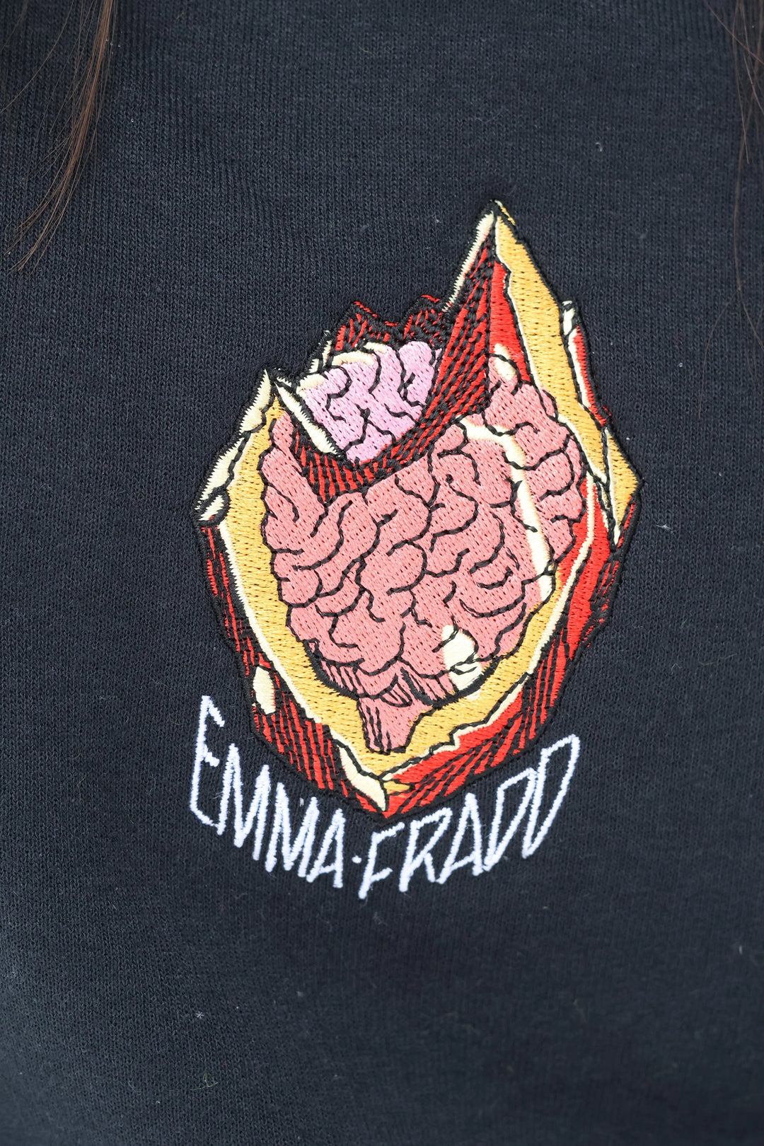 Emma Fradd 'Brain In Amber' Quarter Zip