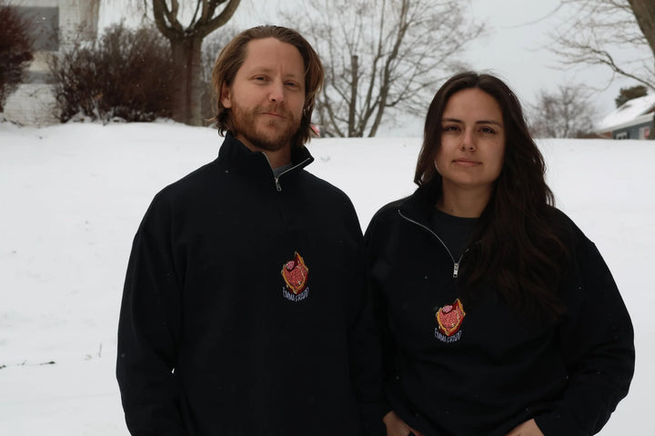 Emma Fradd 'Brain In Amber' Quarter Zip