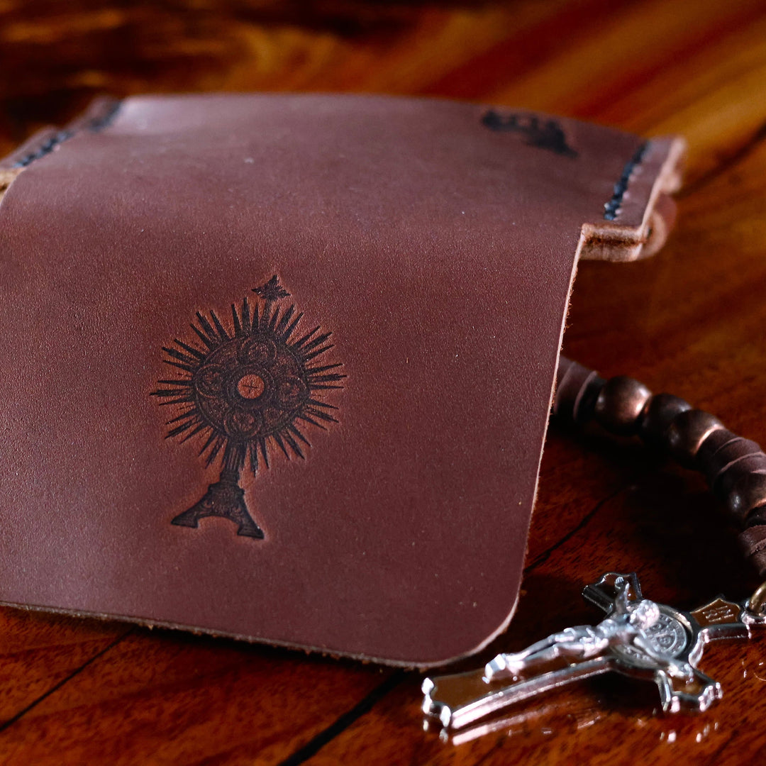 Why Your Rosary Needs a Leather Pouch