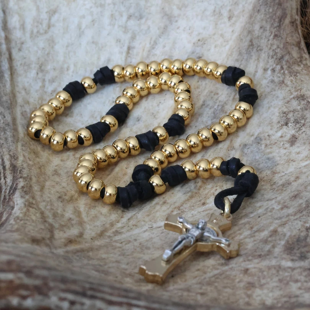 Golden Eagle Rosary