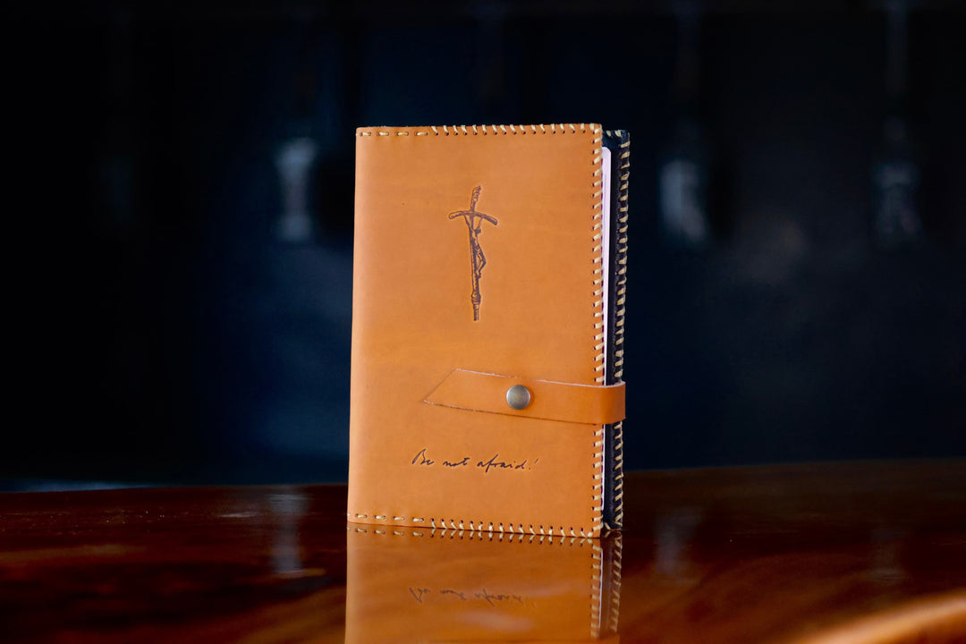 JPII Papal Cross Bible Cover