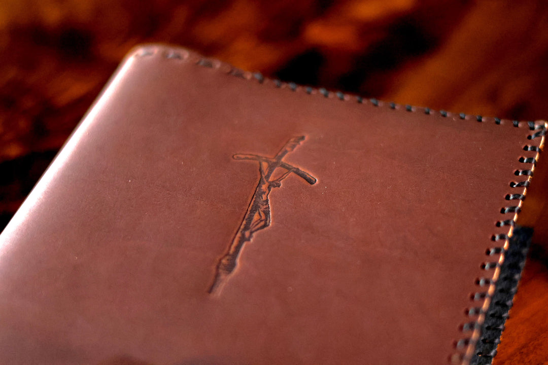 JPII Papal Cross Bible Cover