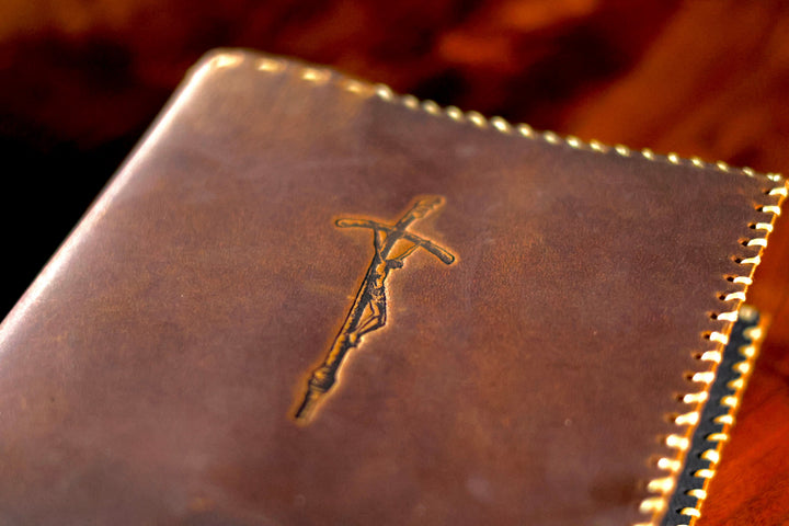 JPII Papal Cross Bible Cover