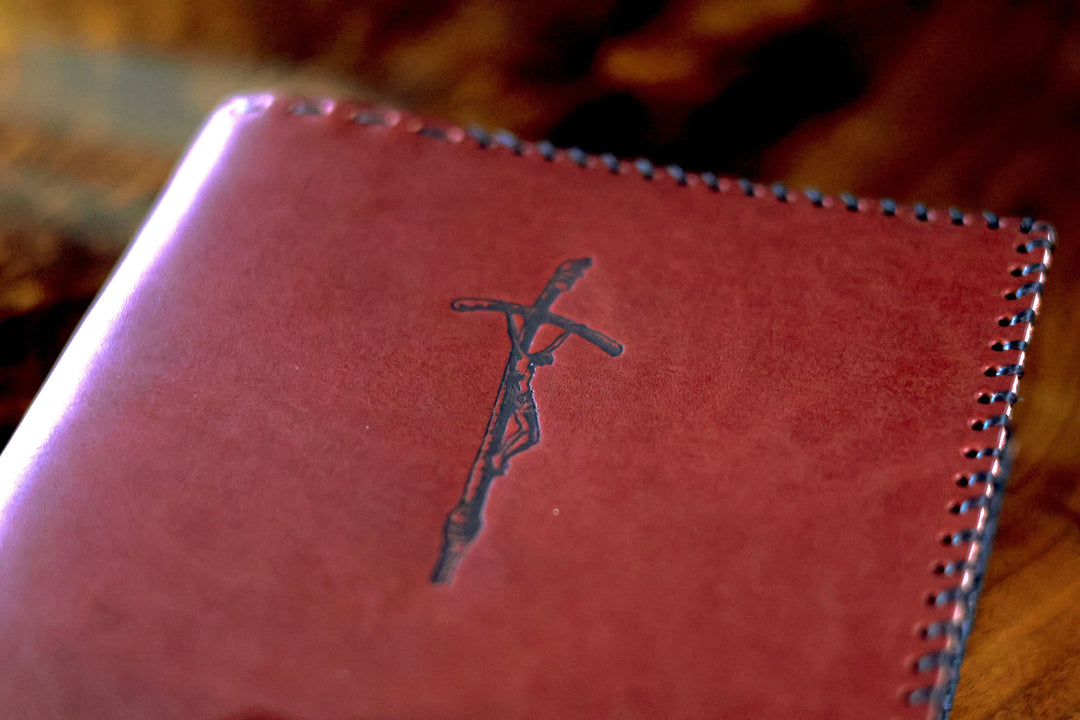 JPII Papal Cross Bible Cover