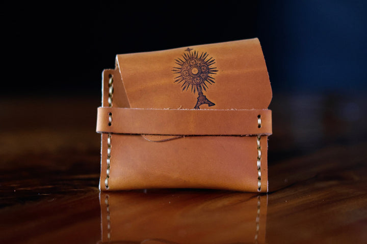 Monstrance Premium Rosary Pouch