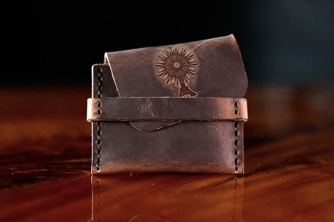 Monstrance Premium Rosary Pouch