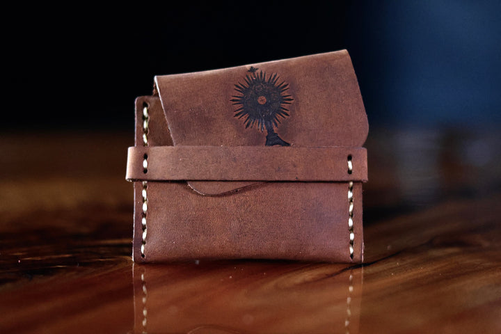 Monstrance Premium Rosary Pouch