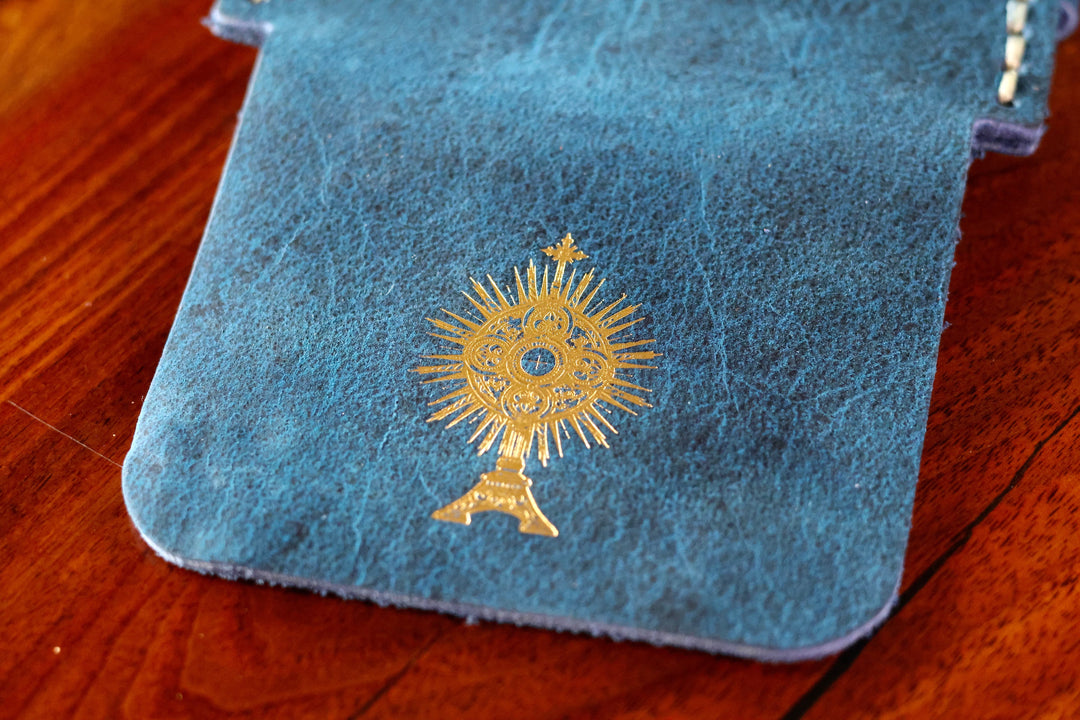 Monstrance Premium Rosary Pouch