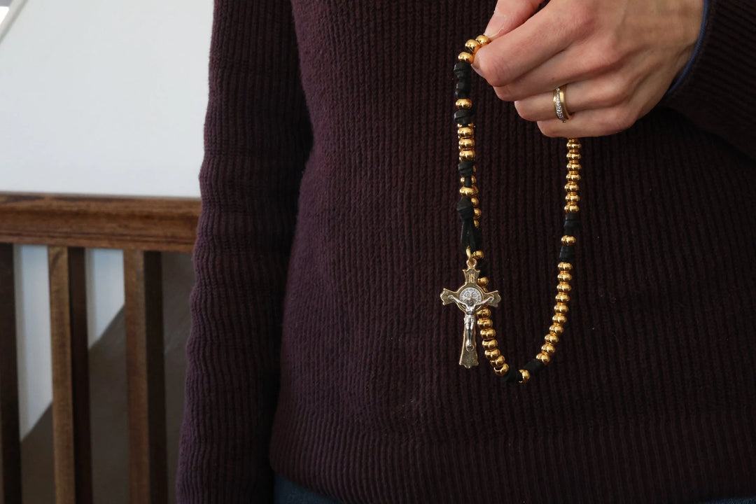 Golden Eagle Rosary