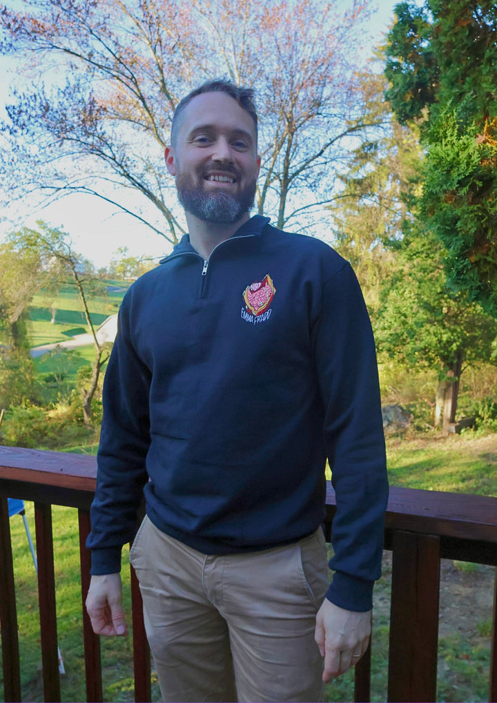 Emma Fradd 'Brain In Amber' Quarter Zip