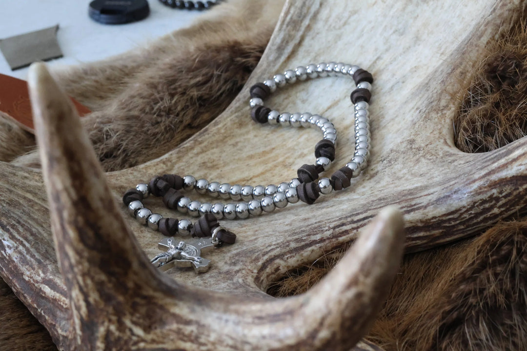 Silver Fox Rosary