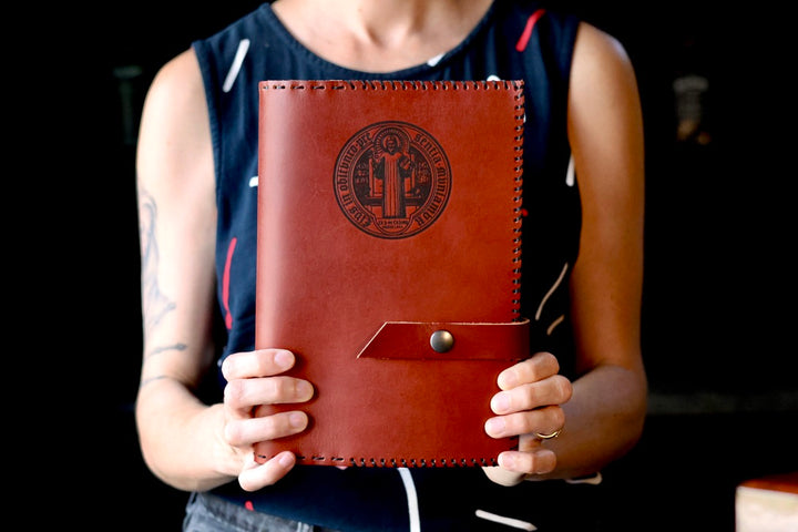 Benedict Medal Bible Cover