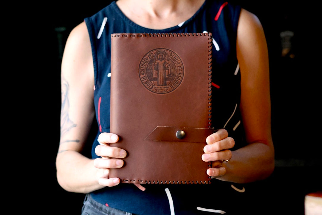 Benedict Medal Bible Cover