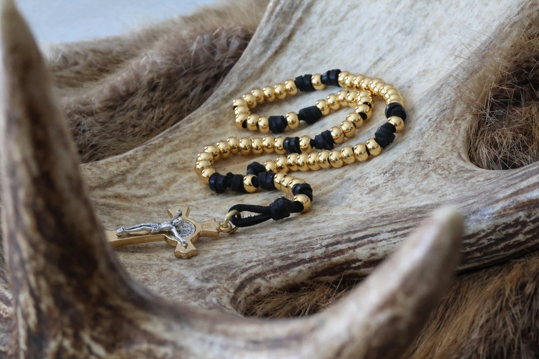 Golden Eagle Rosary