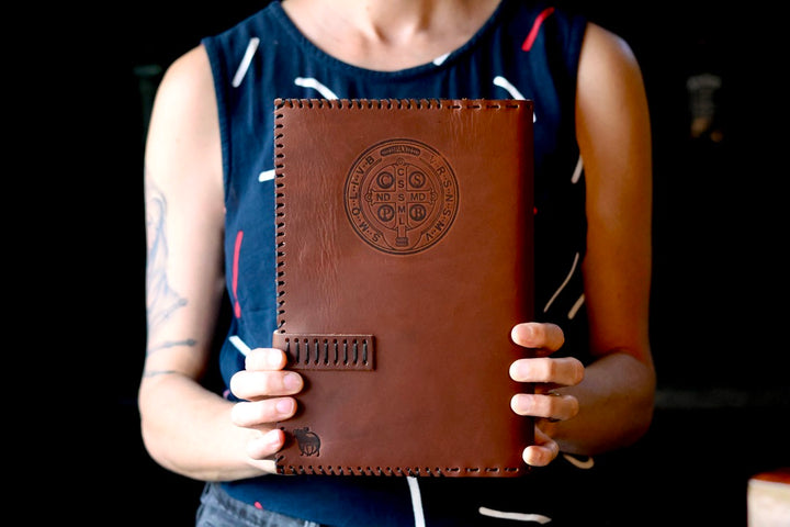 Benedict Medal Bible Cover