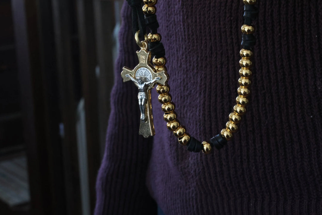 Golden Eagle Rosary