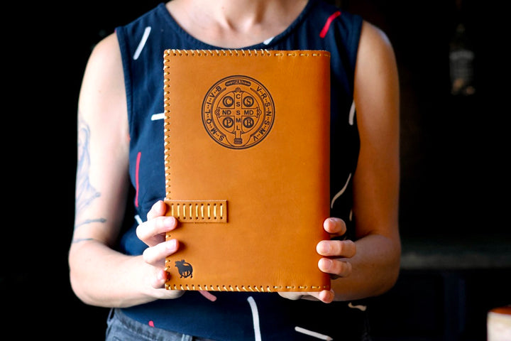 Benedict Medal Bible Cover