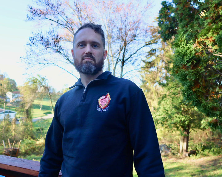 Emma Fradd 'Brain In Amber' Quarter Zip