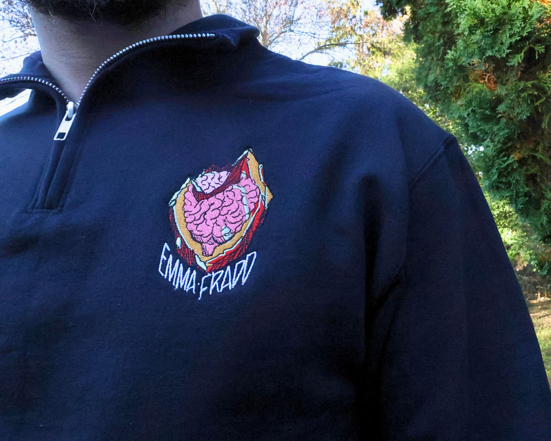 Emma Fradd 'Brain In Amber' Quarter Zip