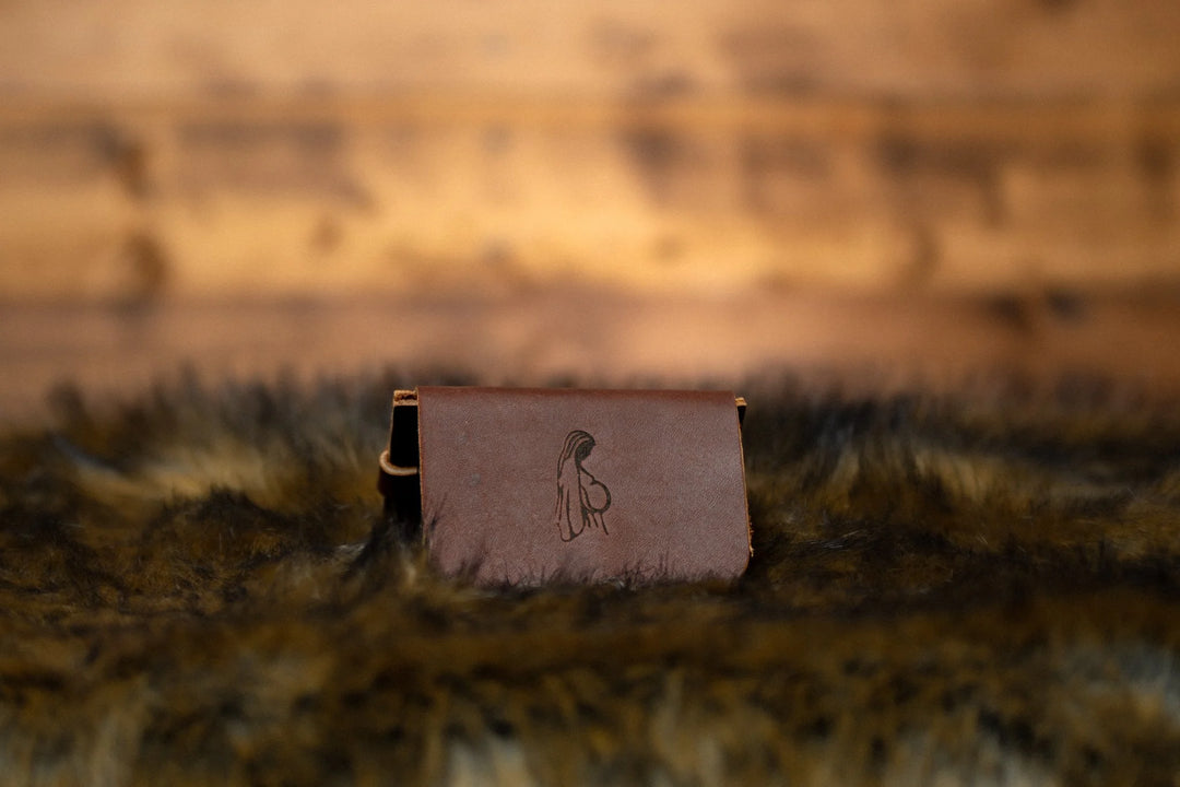Moose Maternity of Mary Premium Rosary Pouch