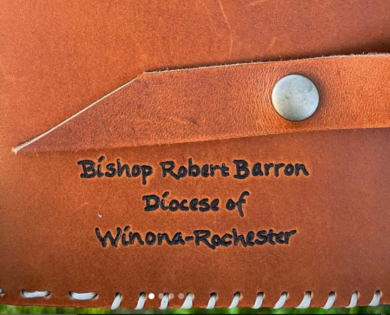 Custom Rosary Pouch Engraving