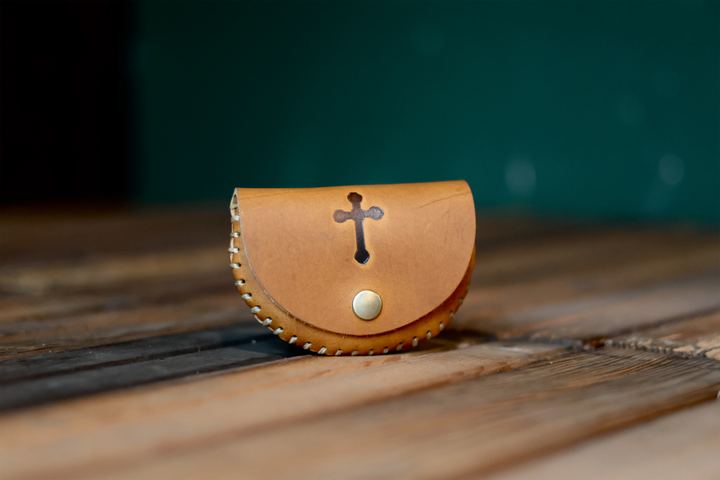 Round Rosary Pouch