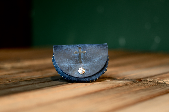 Round Rosary Pouch