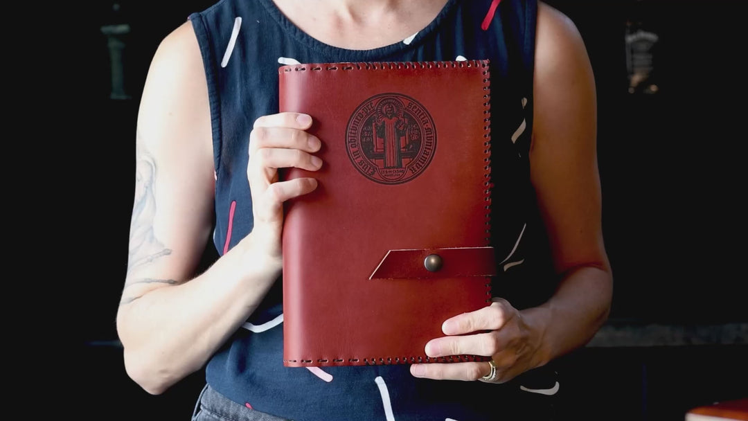 Benedict Medal Bible Cover